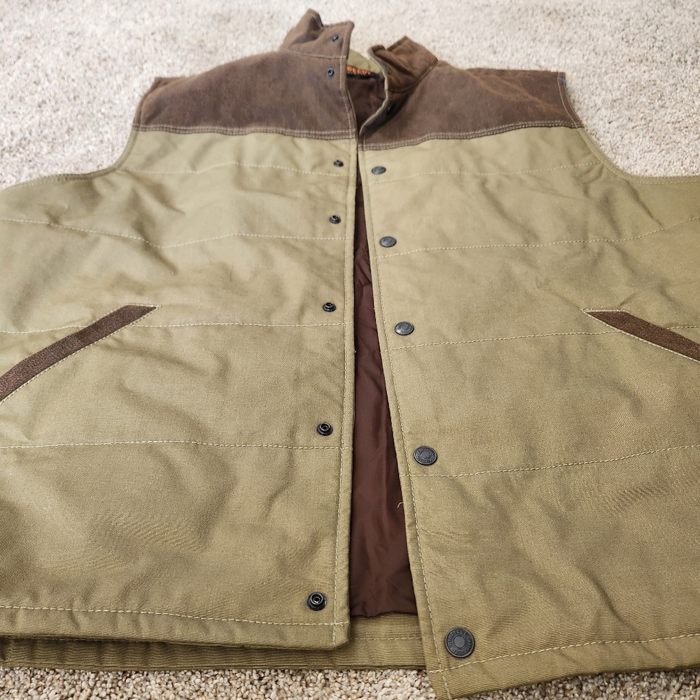Ridgecut Toughwear Two-Tone Snap Shut Outdoor Vest XL - Picture 12 of 13